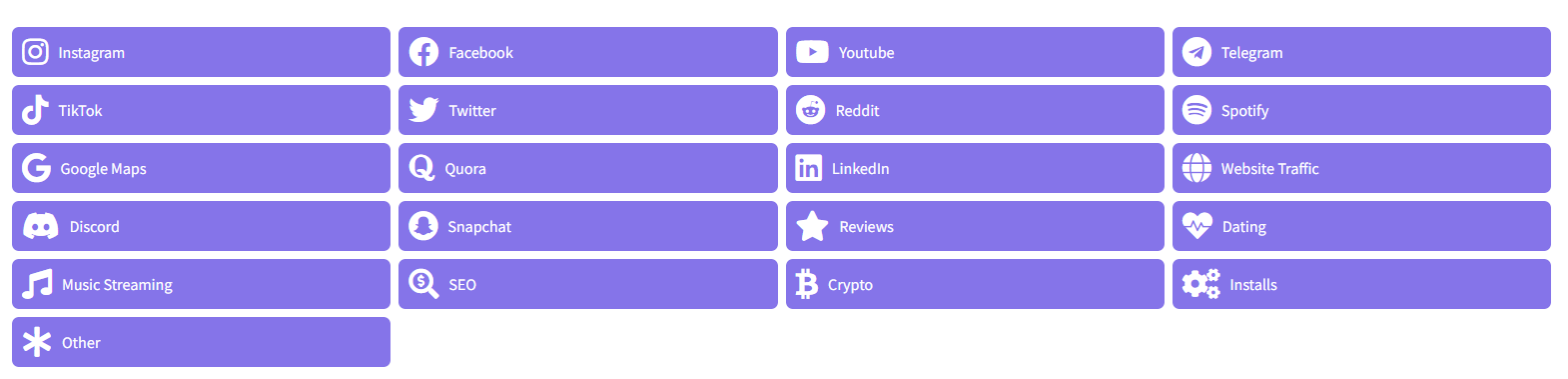 Chọn dịch vụ mua follow Facebook