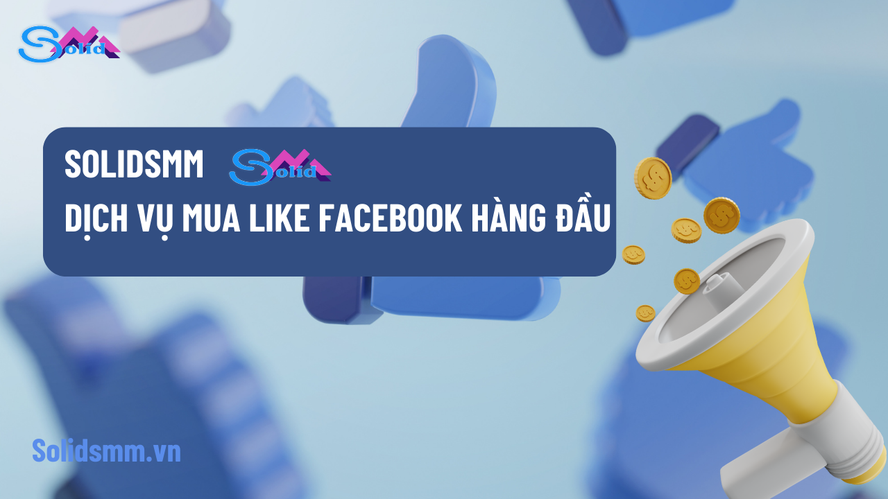 SolidSMM - Dịch vụ mua like Fcebook hàng đầu