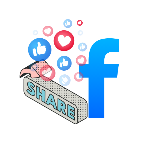 Tăng share Facebook
