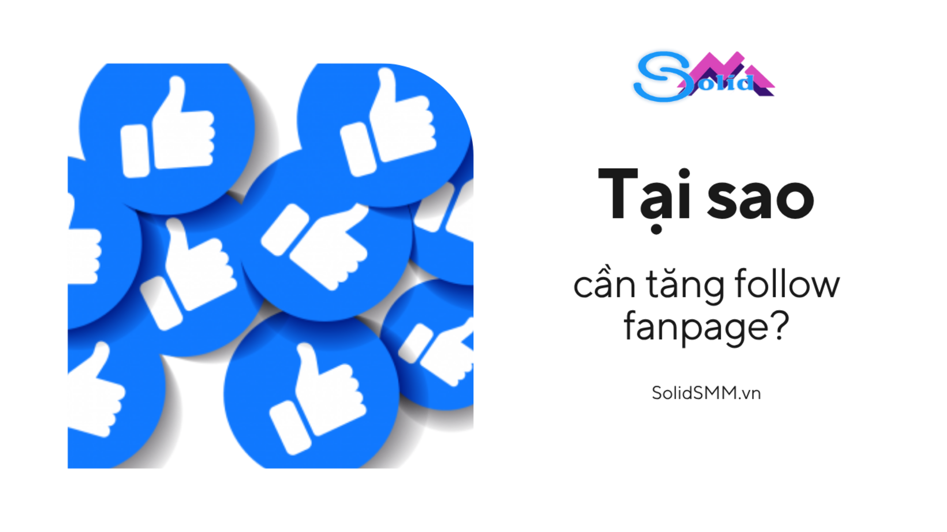 Tại sao cần tăng follow fanpage?